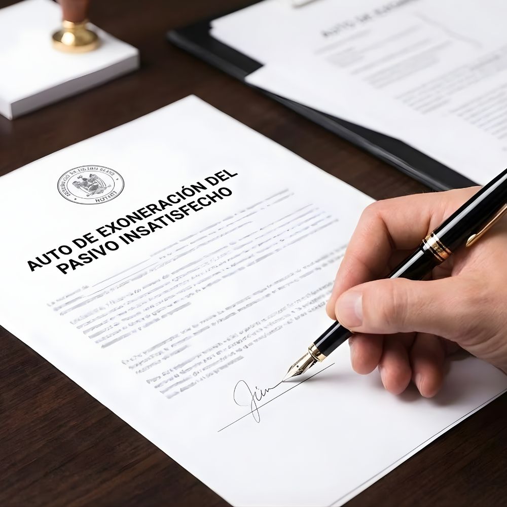 Exoneración de deudas