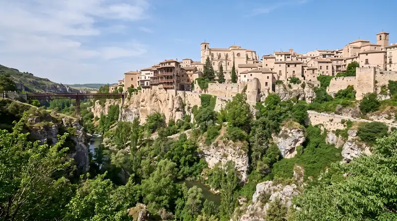 Casas Colgadas, Catedral y hoz del Huécar en Cuenca (imagen ilustrativa) Casas Colgadas, Catedral y hoz del río Huécar en Cuenca, ciudad desde la que tramitamos la Ley de Segunda Oportunidad (imagen ilustrativa)