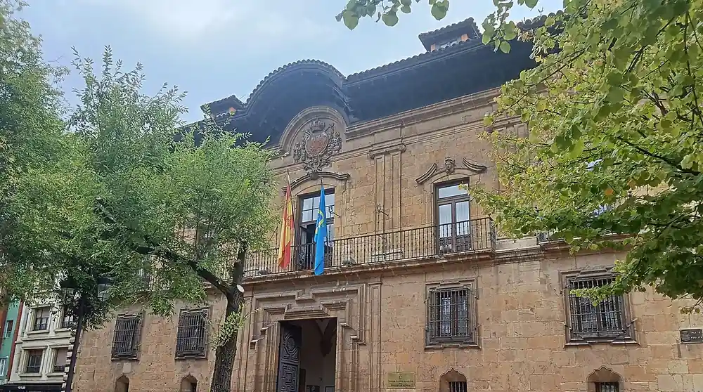 Palacio de Camposagrado, sede del Tribunal Superior de Justicia de Asturias, en Oviedo