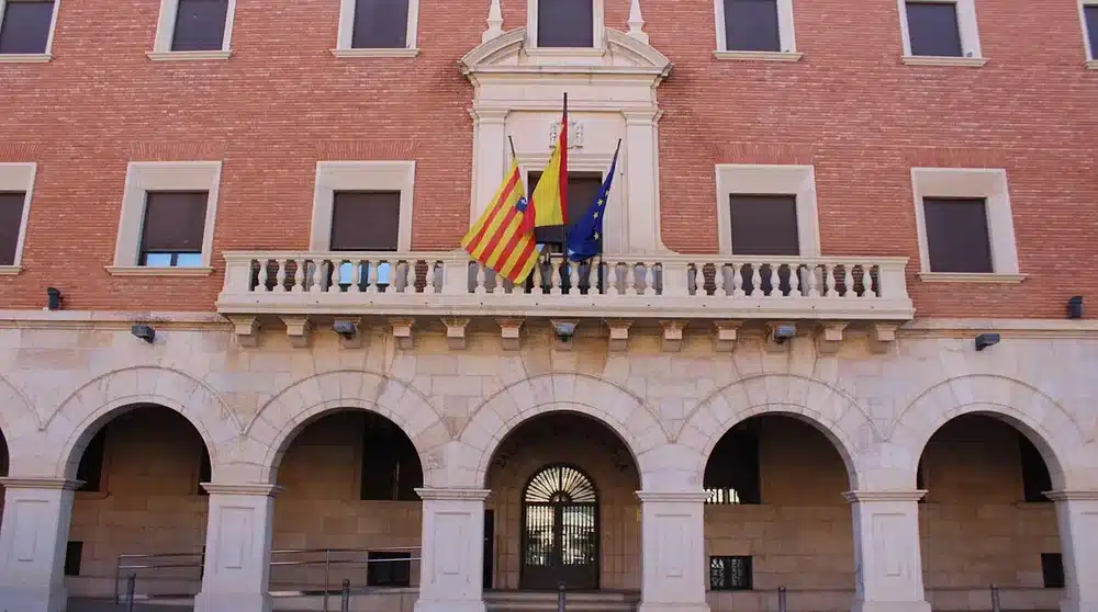 Palacio de Justicia de Teruel, en la plaza de San Juan