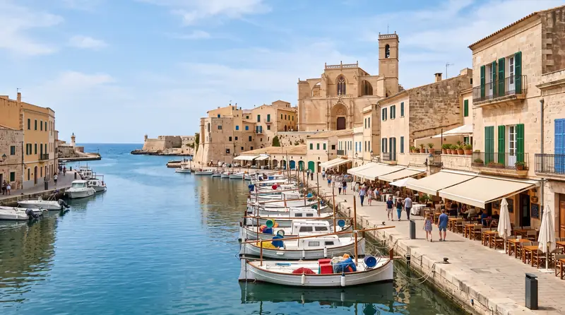 Puerto y Catedral de Ciutadella, en Menorca (imagen ilustrativa) Puerto antiguo y Catedral de Ciutadella, en Menorca, isla desde la que tramitamos la Ley de Segunda Oportunidad (imagen ilustrativa)
